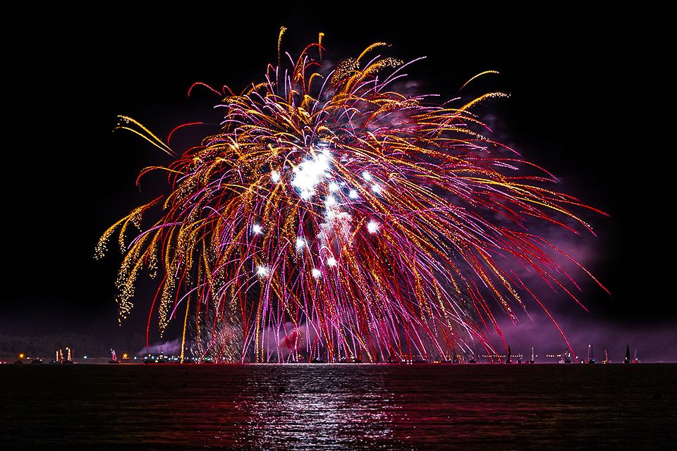 Feuerwerk Fotoworkshop am Duemmer See