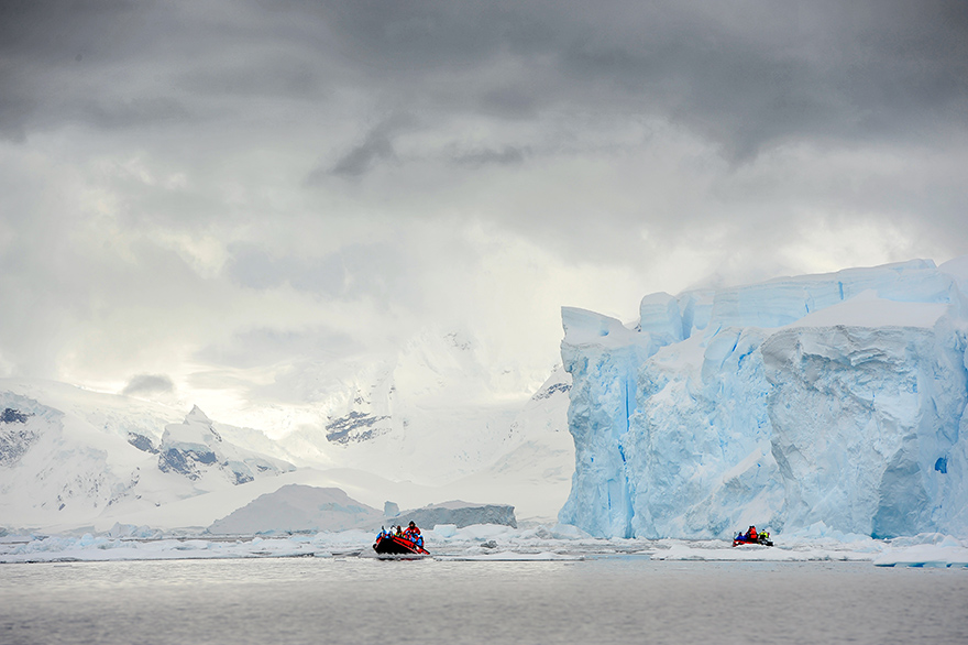 Expeditionsseereise Antarktis  Hurtigruten MS Fram - Neko Harbour, Almirante Brown