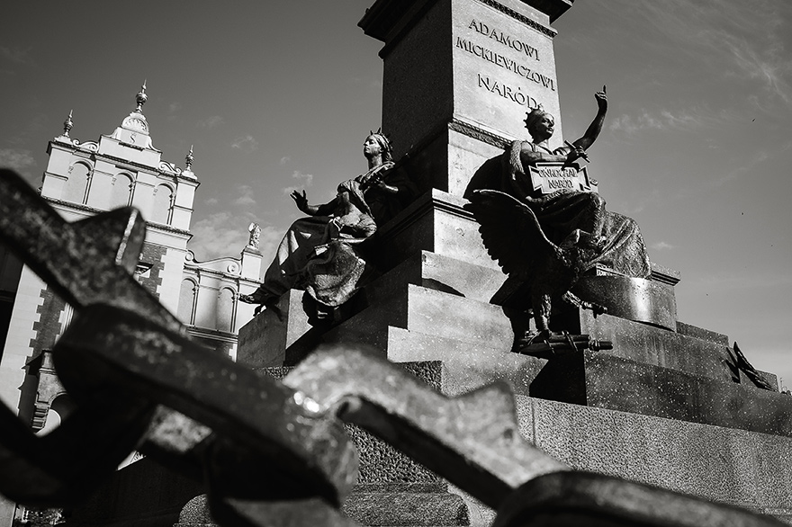Fotoreise Polen zum Adam Mickiewicz Denkmal